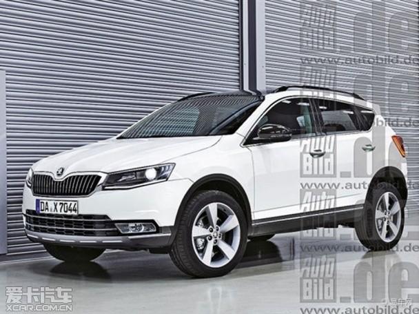 斯柯达新款车型效果图