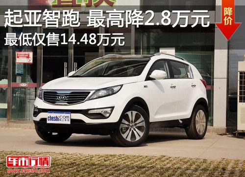 起亚智跑最高优惠达2.8万元 有少量现车