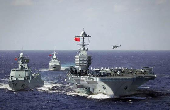资料图:网友绘制的中国国产航母编队.