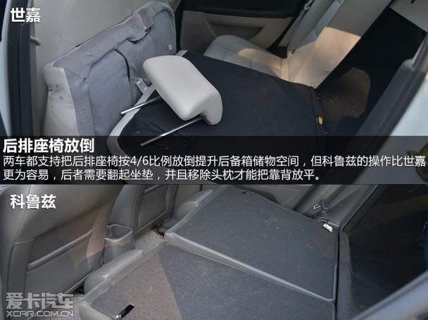雪铁龙世嘉对比雪佛兰科鲁兹