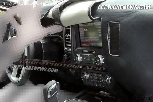 将于2014年发布 福特全新F-150内饰谍照