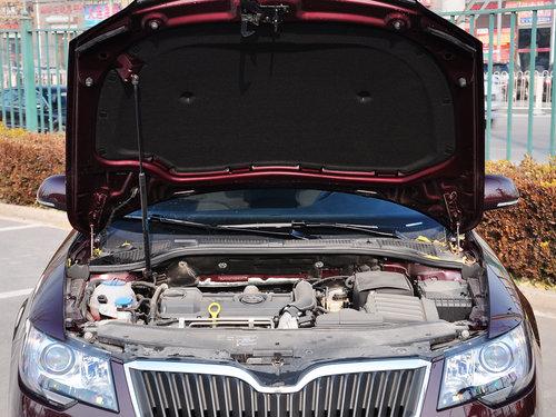 斯柯达 1.4T DSG 发动机局部特写