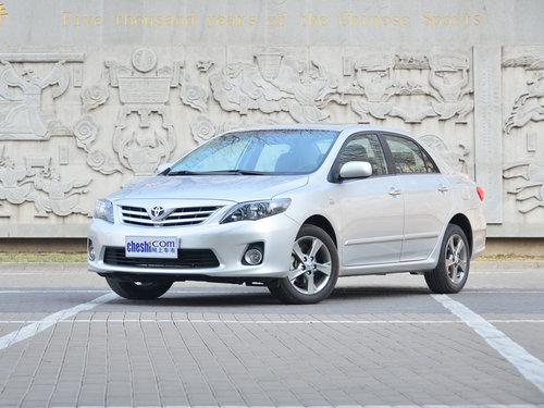 一汽丰田 卡罗拉 1.8L CVT 特装版 车辆左前45度视角