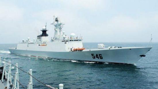 资料图:中国海军盐城舰