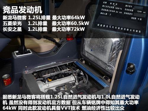 明年3月份量产 新龙马微客抢先实拍解析