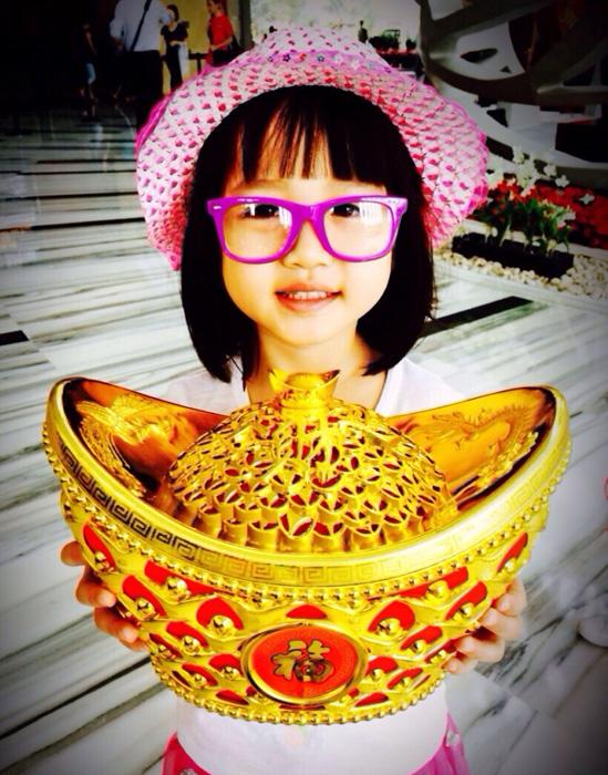 钟丽缇的小女儿Cayla