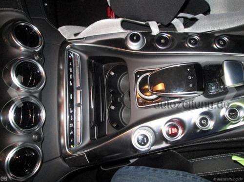 奔驰SLC/AMG GT内饰谍照