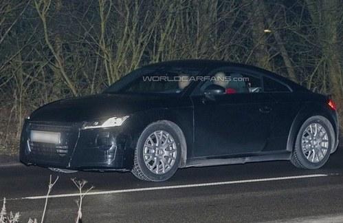 日内瓦车展亮相 新款奥迪TT谍照再曝光