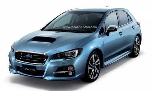 ���������� ��˹��³Levorg����Ч��ͼ