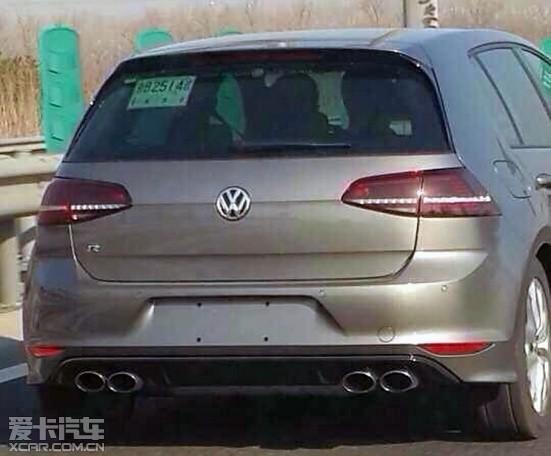 全新高尔夫R 谍照