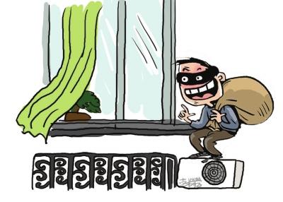 窃贼一晚连作五案从一楼偷到5楼 两年作案70余起