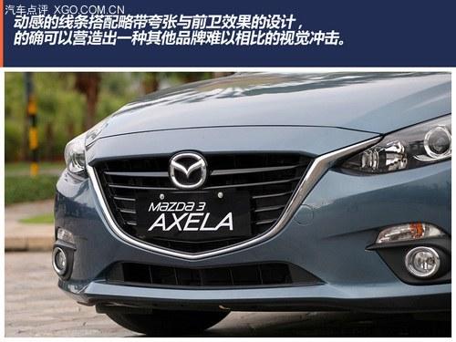运动视觉系 试驾全新马自达3昂克赛拉
