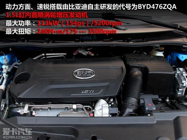 比亚迪汽车2012款速锐
