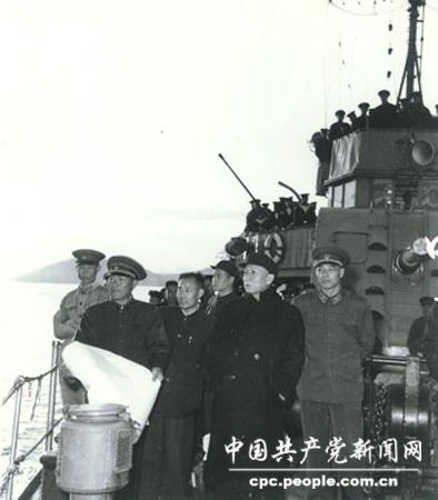 1958��11�£��������Ӳ캣��פ��ɽ���ӡ�