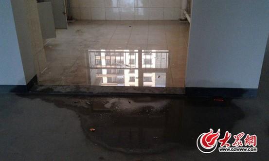 网友曝光中建凤栖第墙面渗水图片