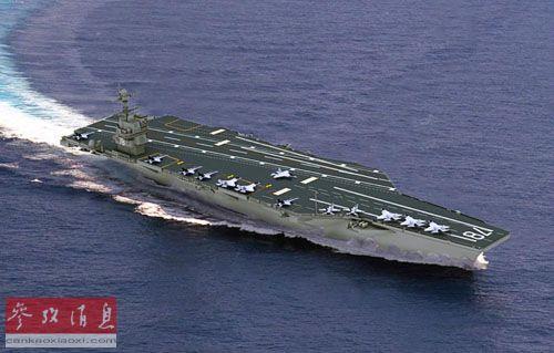 ��������CVN-78�����ء��ź�ĸģ��ͼ(����ͼƬ) 