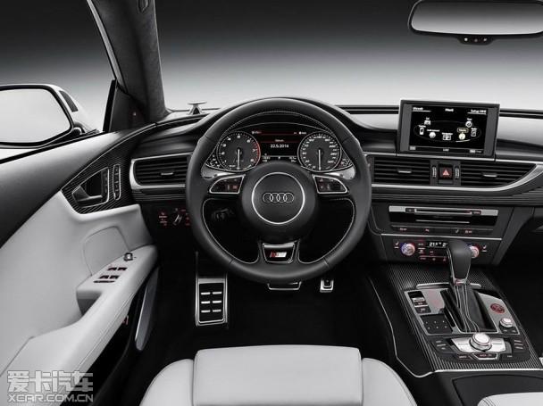 奥迪新A7 S7车型官图 采用LED矩阵大灯