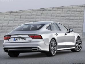 奥迪新A7 S7车型官图 采用LED矩阵大灯