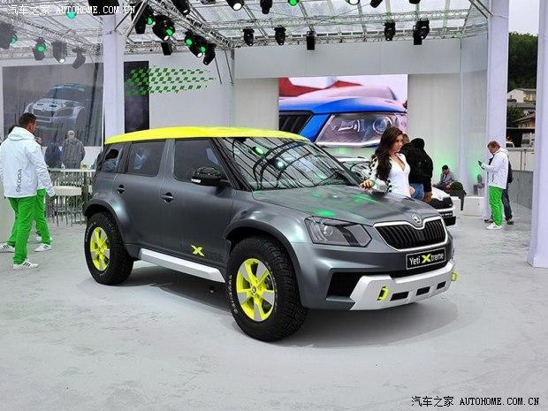 外观更个性 斯柯达yeti xtreme实车亮相
