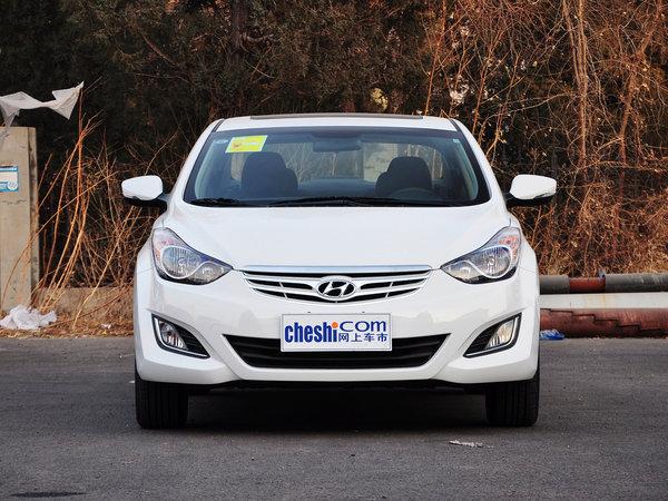北京现代 1.6l 自动 车头正面视角