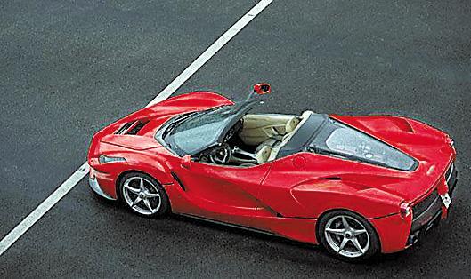 法拉利laferrari敞篷版全球限量50台