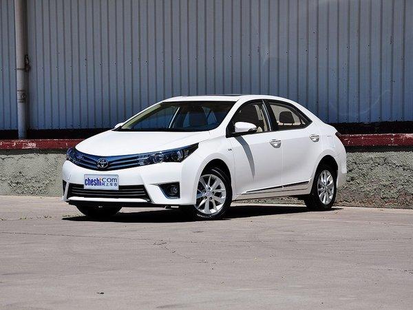 一汽丰田 1.8L CVT 车辆左前45度视角