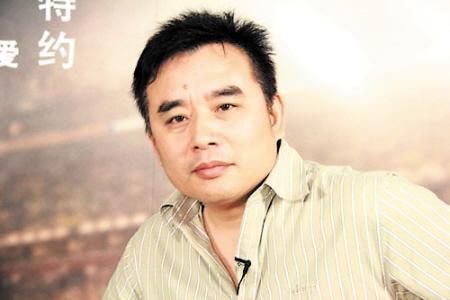 王跃文:湖南省溆浦县人,当代著名作家.资料图片