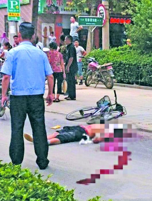 济南骑车人刮擦酿惨案 男子抡车锁当街打死人
