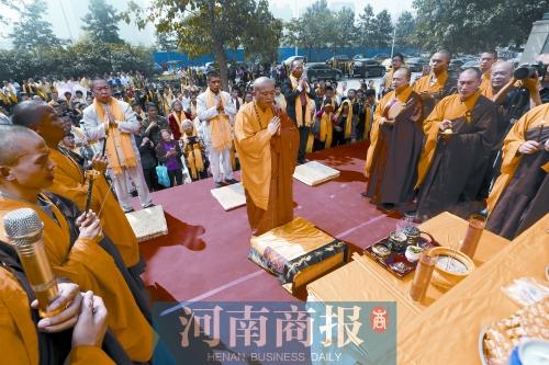 少林寺开设都市禅堂 释永信:提升都市人幸福指数