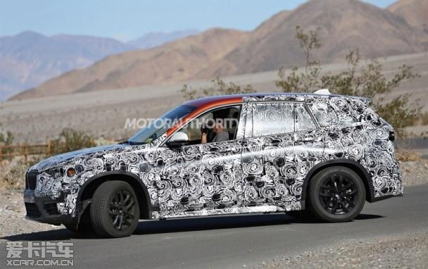 全新宝马X1谍照曝光 有望巴黎车展发布