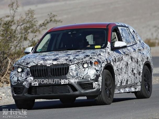 全新宝马X1谍照曝光 有望巴黎车展发布