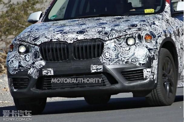 全新宝马X1谍照曝光 有望巴黎车展发布