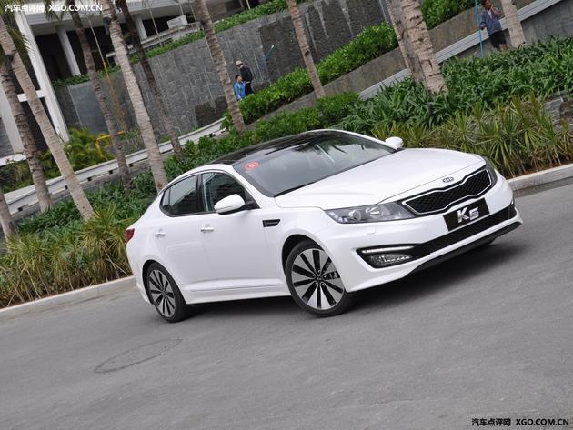 无锡起亚K5现金优惠2.5万元 现车在售