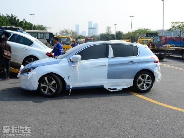 探馆广州车展 东风标致全新308S抢先曝