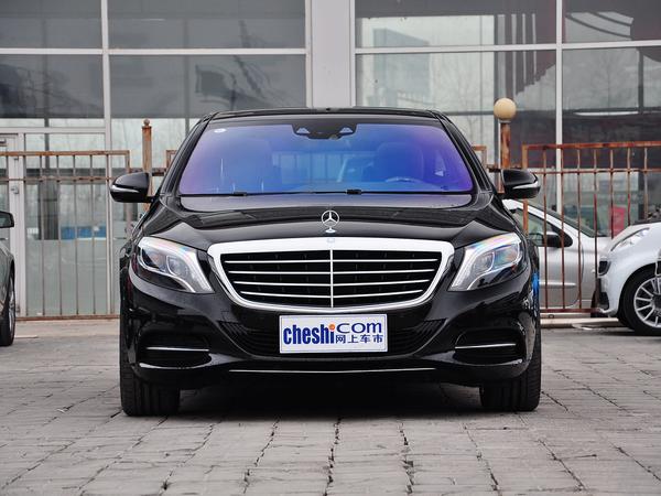 奔驰(进口) s400l 3.0t 自动 车头正面视角