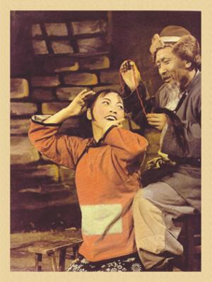第一代白毛女扮演者王昆追悼会举行图