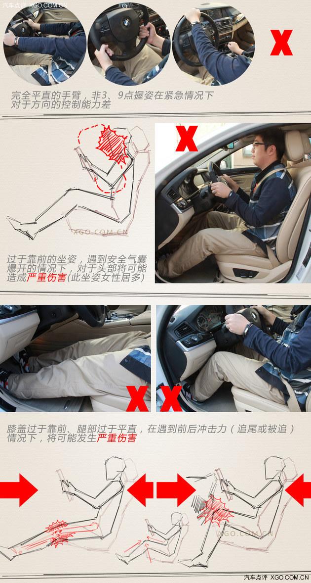 将危险降到最低 如何正确调整驾驶坐姿