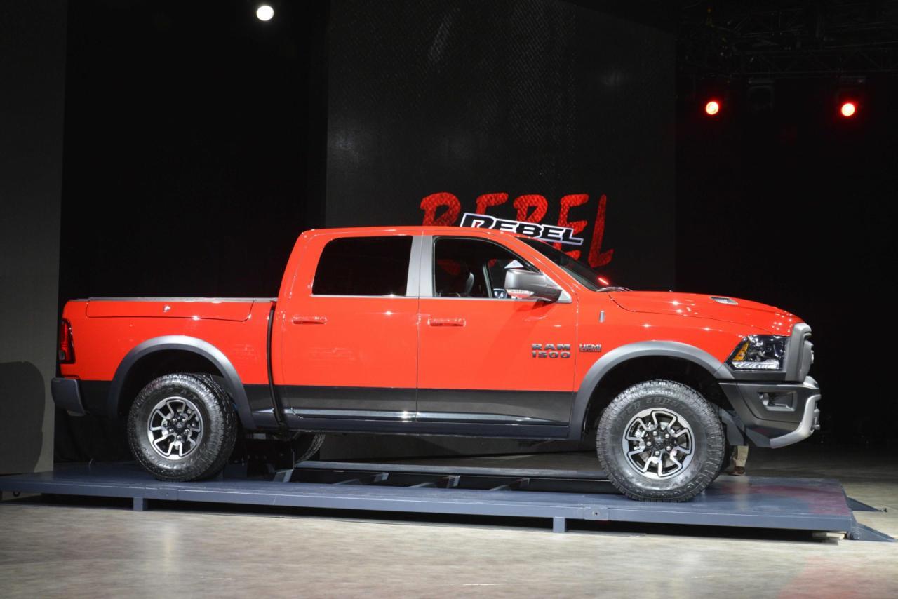 公羊新款1500 rebel皮卡 底特律车展亮相