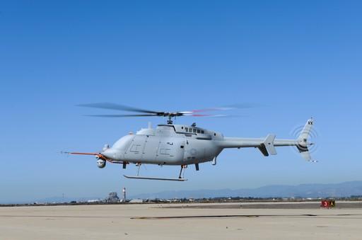 美mq-8c舰载无人机拟测试发射精确制导武器(图)