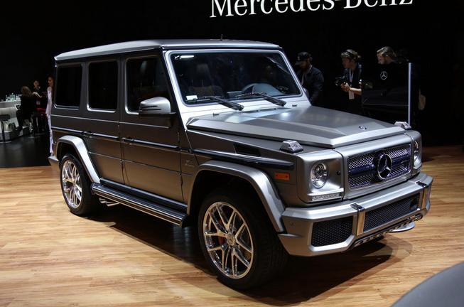 奔驰amg g65霸气亮相纽约 售价135万元