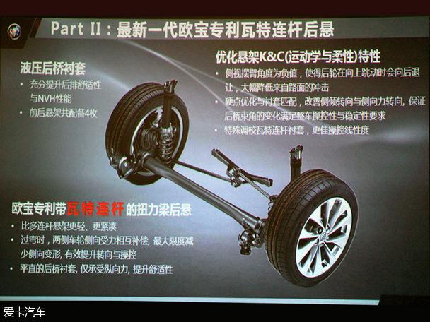 别克威朗底盘解析