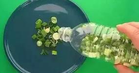 11、把洋葱放进不用的丝袜里面,然后挂起来,放半年也没事哦!