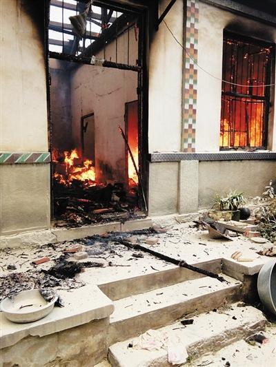 山东临沂回应强拆致人烧死:系民宅失火(图)