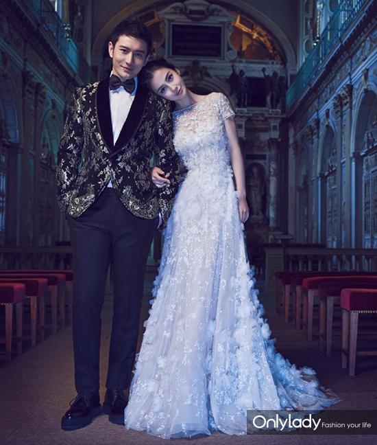 baby定制婚纱独家揭秘 大婚红毯嘉宾美图放送