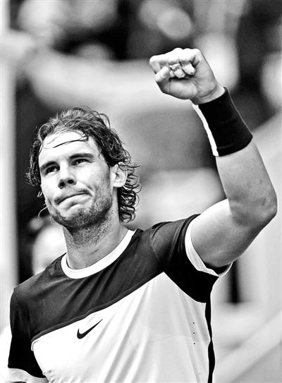 面对本赛季已经对自己保持三胜的对手弗格尼尼,纳达尔以2比0轻松拿下