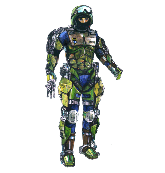 打造"钢铁侠"!俄研发意念控制战斗外骨骼(图)