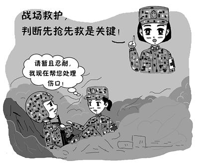 军医教授传授:战场上如何挽救战友生命