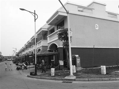 案发地洋浦经济开发区"联排房"安置区