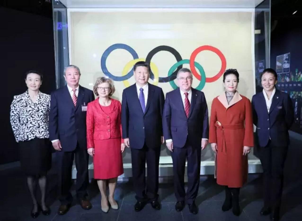 跟着体育迷习近平逛奥林匹克博物馆