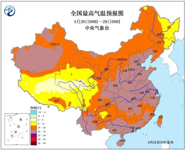 全国大部晴暖升温 北方多地将突破30℃